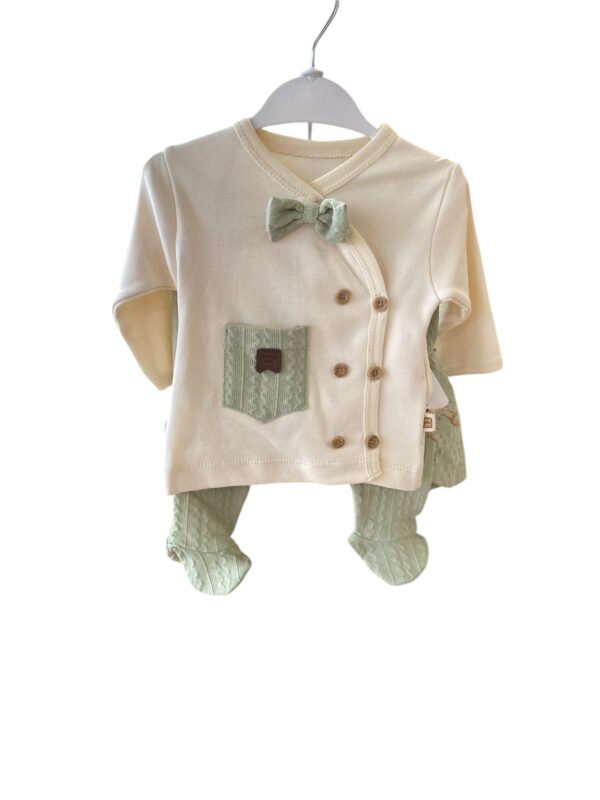Ensemble naissance vert