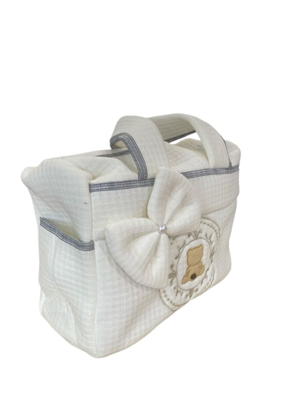Sac à langer blanc – Image 2