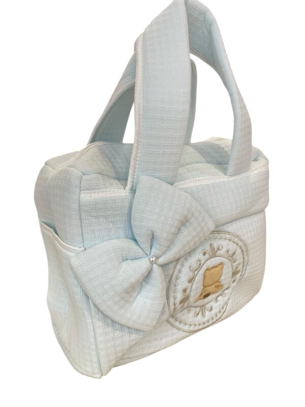 Sac à langer bleu – Image 2