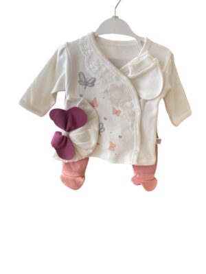 Ensemble naissance rose