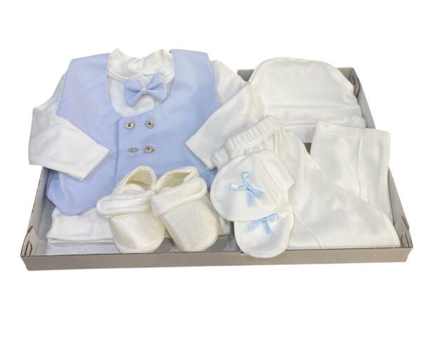 Tenue cérémonie bleu ciel